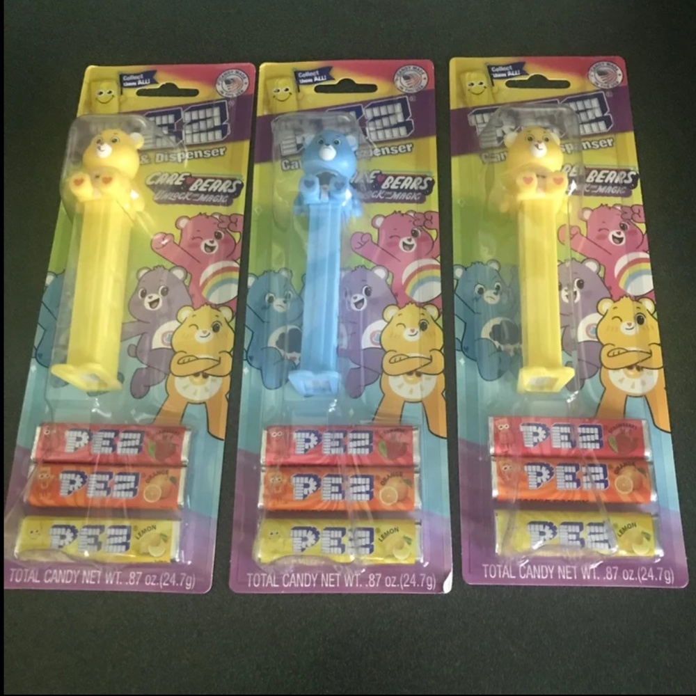 PEZ Candy & Dispenser Care Bears Unlock The Magic